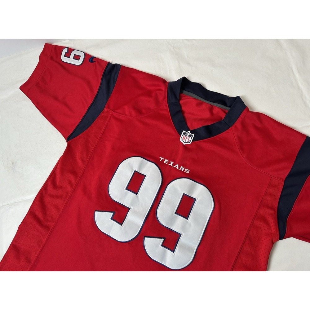Nike NFL Players Houston Texans Jersey J.J. Watt #99 Battle Red NFL Men's Large